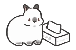 Sticker from ꒰  ྀི◞ ◟ ꒱  @mewsticks  ܀ ⊹ ˚