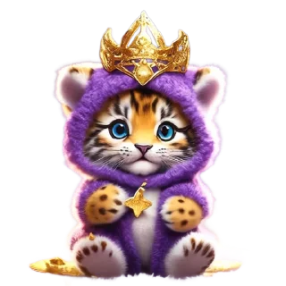 Sticker from Новогодний подарок от @cats_Crystal