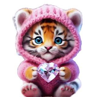 Sticker from Новогодний подарок от @cats_Crystal