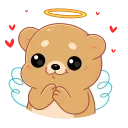 Мишка Амур (@TgSticker) sticker 3