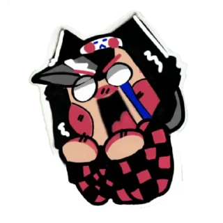 👺 emoji ЙоРшиК (стоюрный брат Йоши) Telegram sticker 3 of 22