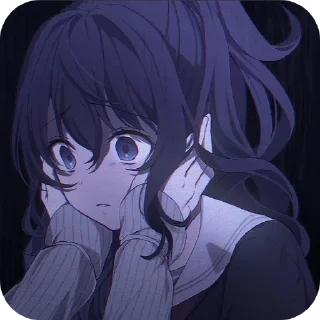 😨 emoji ❆Μ∀Ψ∪γ∪⚫ Ας∀Η∣η∀✞ Telegram sticker 6 of 103