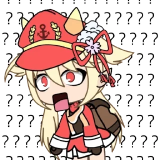 😨 emoji i belive Klee supremasy @I_Like_Klee • @sticbot Telegram sticker 15 of 90