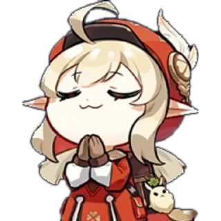 😌 emoji i belive Klee supremasy @I_Like_Klee • @sticbot Telegram sticker 10 of 90