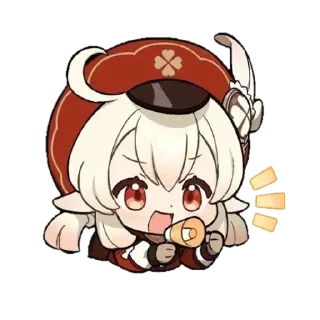 😠 emoji i belive Klee supremasy @I_Like_Klee • @sticbot Telegram sticker 11 of 90