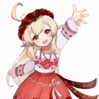 🇺🇦 emoji i belive Klee supremasy @I_Like_Klee • @sticbot Telegram sticker 21 of 90