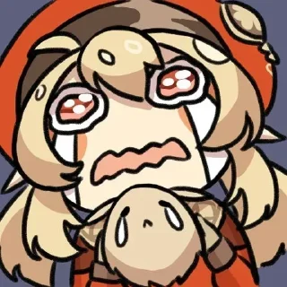 😭 emoji i belive Klee supremasy @I_Like_Klee • @sticbot Telegram sticker 8 of 90