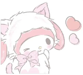 ❤️ emoji 💗۰ ۫∿🎧༝⊹ ࣪🎀 .♡۰ ۪۫ 🩹 Telegram sticker 10 of 48