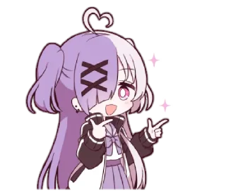 Sticker from ໒꒰ྀི⸝⸝. .⸝⸝꒱ྀིა  усаги @svalkablin !