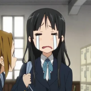 😭 emoji K-on!! @amiawx Telegram sticker 4 of 40