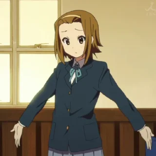 🤷‍♀️ emoji K-on!! @amiawx Telegram sticker 5 of 40
