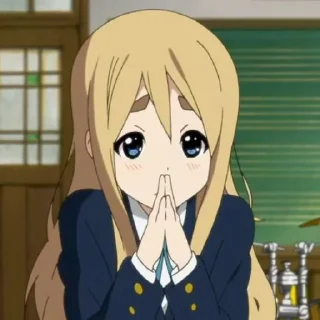 🥺 emoji K-on!! @amiawx Telegram sticker 3 of 40