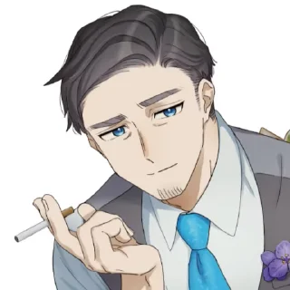 🤨 emoji Mukuhara Kazui - 1st trial Telegram sticker 7 of 50