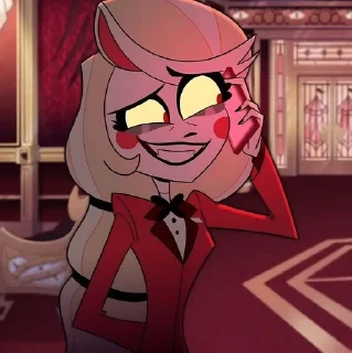 😈 emoji 𝑪𝒉𝒂𝒓𝒍𝒊𝒆 @shchobshokuvaty Telegram sticker 19 of 100