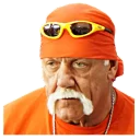 Sticker from Hulk Hogan