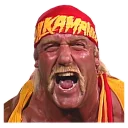 Sticker from Hulk Hogan