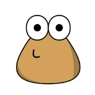 Sticker from pou э