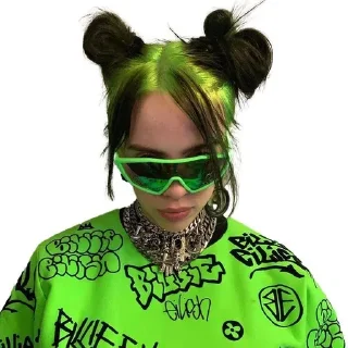 Sticker from Billie Eilish