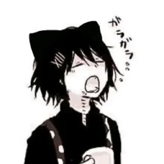 👄 emoji У меня ослеп глаз бля я типо гуль Telegram sticker 6 of 16
