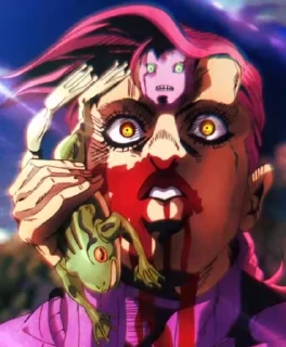 😳 emoji DIAVOLO/DOPPIO/KING_CRIMSON/EPITAPH Telegram sticker 2 of 40