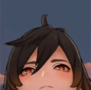 🌟 emoji Чжун Ли -> @animebotsa Telegram sticker 16 of 41