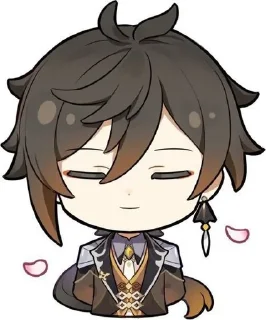 🌟 emoji Чжун Ли -> @animebotsa Telegram sticker 14 of 41