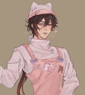 Sticker from Чжун Ли -> @animebotsa
