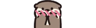 Otter½ emj2stck by @Crateures sticker 2