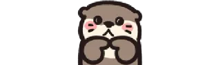 Otter½ emj2stck by @Crateures sticker 3