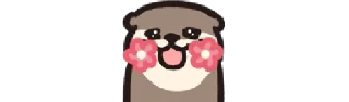 Otter½ emj2stck by @Crateures sticker 1