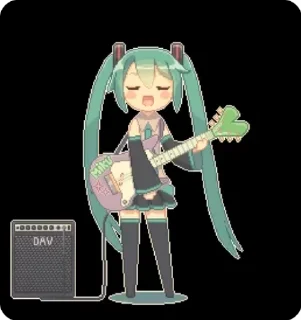 🎸 emoji gif Telegram sticker 19 of 53