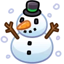 ☃️ emoji Merry Christmas Emoji Telegram sticker 15 of 40