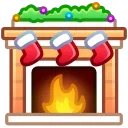 🔥 emoji Merry Christmas Emoji Telegram sticker 20 of 40