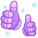 👍 emoji Merry Christmas Emoji Telegram sticker 6 of 40