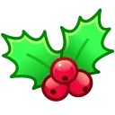 🫐 emoji Merry Christmas Emoji Telegram sticker 5 of 40