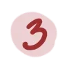 3️⃣ emoji From @vrednayamoda Telegram sticker 10 of 45