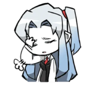 Sticker from Lobotomy Corporation Sephira