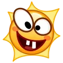 😆 emoji Sun Emoji @xkysluv Telegram sticker 3 of 40