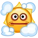 😶‍🌫️ emoji Sun Emoji @xkysluv Telegram sticker 11 of 40
