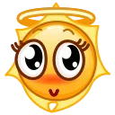 😇 emoji Sun Emoji @xkysluv Telegram sticker 5 of 40