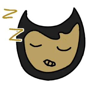 😴 emoji Бенди Telegram sticker 14 of 33