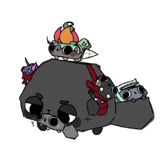 Sticker from // Coal & Pebble!!