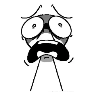 😰 emoji @EARTH928B <--> @CLOOBHUB Telegram sticker 1 of 25