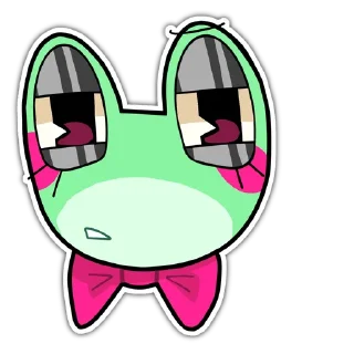 Sticker from ribbit tadc