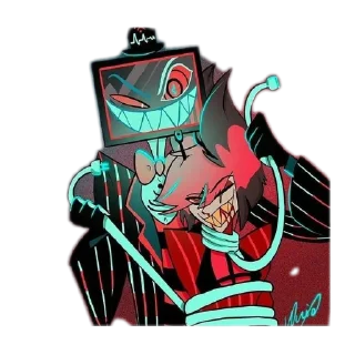 Sticker from (Отель хазбин)
