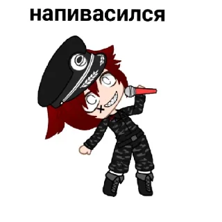 Sticker from Под героином
