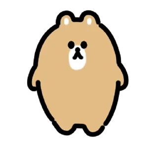 🐻 emoji ₍ ᥣiᴛᴛᥣᥱ δᥱᥲr sᴛiᥴκᥱr ₎ ˚₊· ♡ @mewsticks Telegram sticker 11 of 24