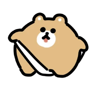 🐻 emoji ₍ ᥣiᴛᴛᥣᥱ δᥱᥲr sᴛiᥴκᥱr ₎ ˚₊· ♡ @mewsticks Telegram sticker 5 of 24