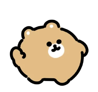 🐻 emoji ₍ ᥣiᴛᴛᥣᥱ δᥱᥲr sᴛiᥴκᥱr ₎ ˚₊· ♡ @mewsticks Telegram sticker 7 of 24