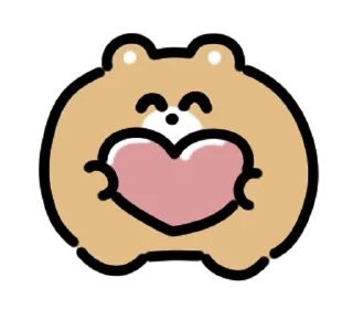 🐻 emoji ₍ ᥣiᴛᴛᥣᥱ δᥱᥲr sᴛiᥴκᥱr ₎ ˚₊· ♡ @mewsticks Telegram sticker 19 of 24
